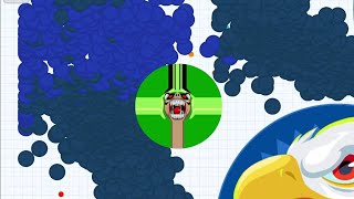 اقاريو - قيم بالصوت دعست واحد معه مايكرو 🤯🔥 ابلع كل دعسه بتفله 😂👊🏻 | Agar.io Mobile Screenshots