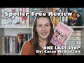 One Last Stop | Spoiler Free Review