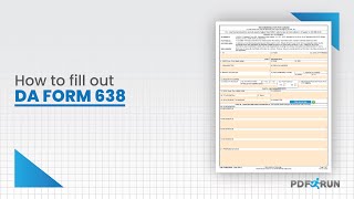 How to Fill Out DA Form 638 or Recommendation for Award | PDFRun