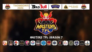 Masters TPL Season 7 🏏🔥 | Final Day Live Streaming | Thrissur Cricket League Grand Finale!