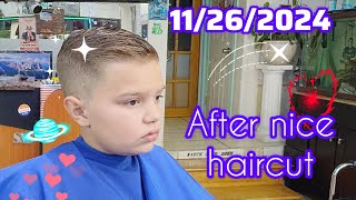 New style haircut for kids, kiểu tóc gọn đẹp trai