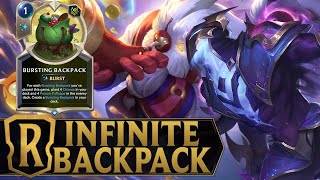 This BURSTING BACKPACK Combo is HILARIOUS ! - Bard Zed Deck - Legends of Runeterra