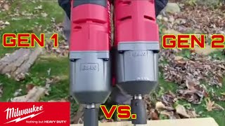 Milwaukee Fuel Gen 1 (2763) vs Milwaukee Fuel Gen 2 (2767) Impact Wrench Lag Bolt Face Off