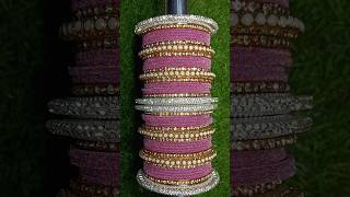 Beautiful bangles set collection ♥️#bangleset #viral#viraoshorts #youtubeshorts #glassbangles #short