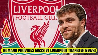 Fabrizio Romano Provides MASSIVE Liverpool Transfer News!