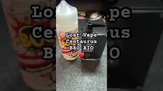 WIEDER MAL WAS NEUES GENIALES Lost Vape Centaurus B80 AIO #review #newmusic #boro #Aio #billet  Box