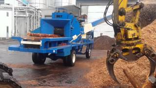 Brother sawdust produce machine Model 6000C -Mobile Type-