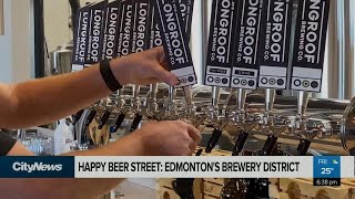 Happy Beer Street: Edmonton's brewery district