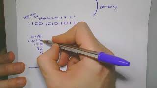 1.4.1 Data types - Binary to Hex Conversion - OCR - A-Level Computer Science