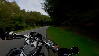 HONDA Shadow 750 POV // 2001 BLACK WIDOW Pure Sound