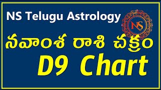 Learn Astrology in Telugu | Navamsha Horoscope - D9 Chart - నవాంశ రాశి చక్రం