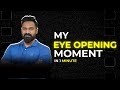 My eye opening moment!👁️(Tamil)