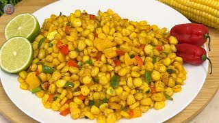 Crispy Corn Recipe Restaurant Style | Tea Time Snack | Corn Chat Recipe