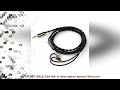 Tripowin Zombur 4N High Purity OFC Oxygen Free Cable HiFi IEM Cable with Mic Cotton Yarn Outer Layer