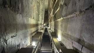 Full tour inside the Great Pyramid of Giza | Pyramid of Cheops aka Khufu | Trip to Kairo, Egypt 2021