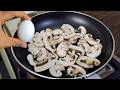 Nobody can stop making this mushroom and eggs recipe! Simple and very tasty