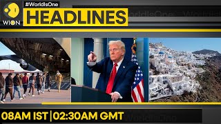 US Flight Deporting Indian Migrants: Reports | Trump Pauses Mexico, Canada Tariffs | WION Headlines