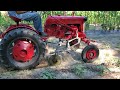 Cub FARMALL Plowing SWEET POTATOES