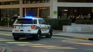 UPDATE: Police searching for armed suspect following Monday morning bank robbery
