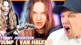 TOMMY JOHANSSON Slays Jump By Van HALEN And its Just Too Much FUN!! FIRST REACTION