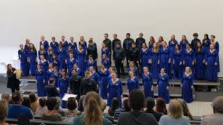 Shallaway Youth Choir performance during World Choral Expo 2022 in Lisbon Portugal - 2022 09 04