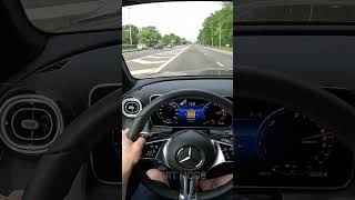 Mercedes GLC 300 e 4MATIC Acceleration 0 - 120 km/h Sport Mode vs Electric Mode