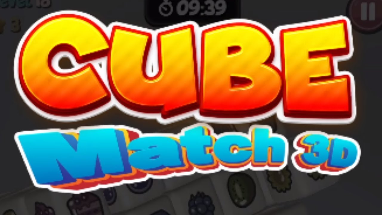 Cube Match Master 3d Puzzle Mobile Gameplay Android Youtube