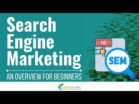 Search Engine Marketing SEM An Overview for Beginners