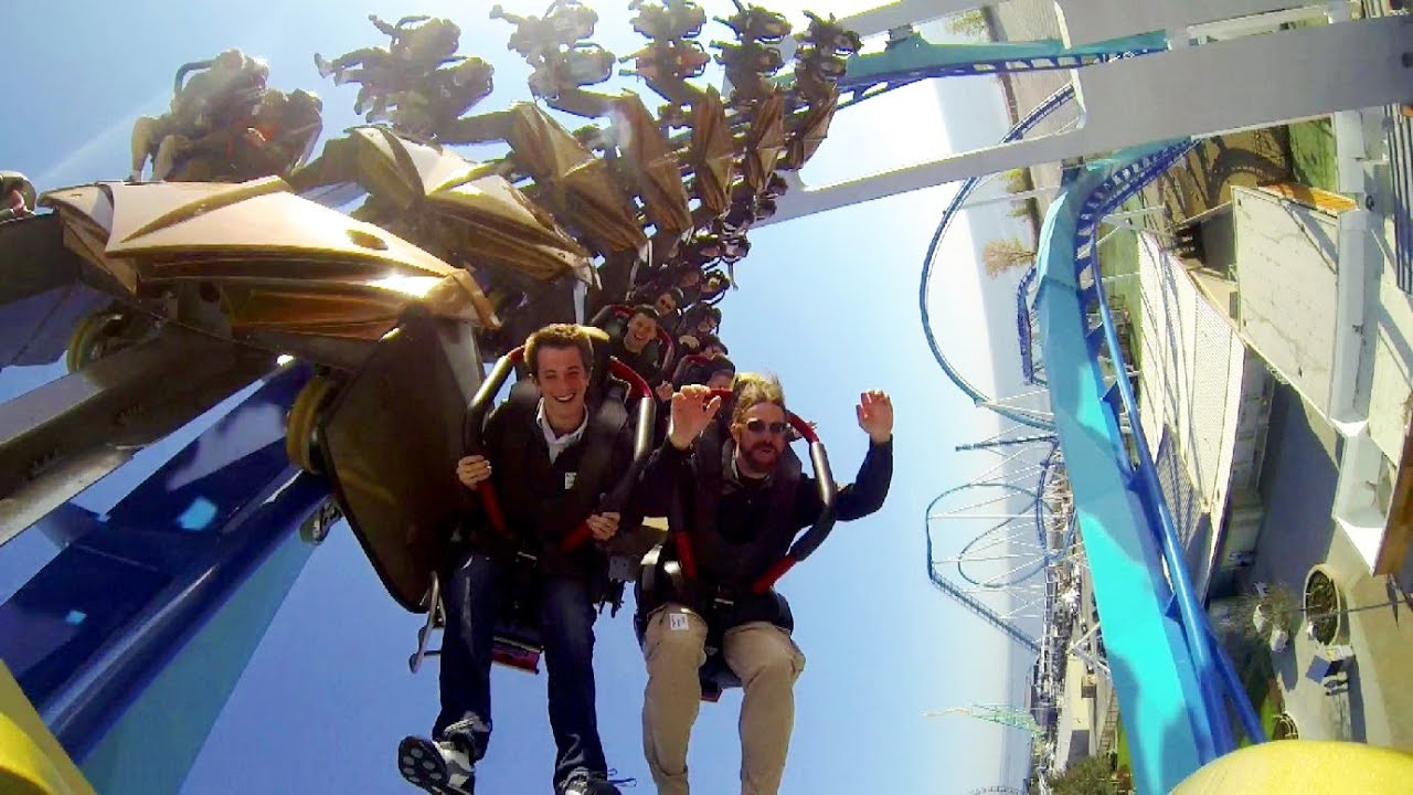 GateKeeper Ridercam On-ride Reverse HD POV Cedar Point - YouTube