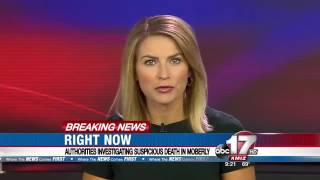 Suspicious death being investigated in Moberly