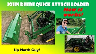 John Deere Quick Attach - How it Works!