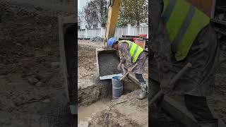 Deep tube well installation process