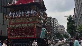 祇園祭前祭 山鉾巡行 鶏鉾 2017-07-17 京都癒しの旅