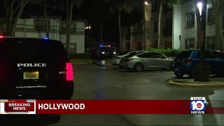 Hollywood police respond to reports of shooting