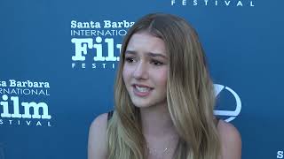 SBIFF 2025 - Georgia MacPhail "Horizon Chapter 2" Red Carpet Interview
