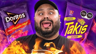 Flaming Hot - VS - Fuego | ¿Cuáles saben mejor? | El Guzii