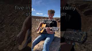 Singing Guy Sing on a Cliff #newmusic #originalartist #singersongwriter #guitar  #guitarmusic