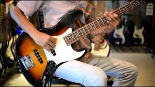 Legend Jazz Bass No 9 Sunburst