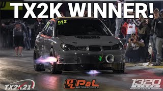 STICK SHIFT ELITE CLASS CHAMPION | TX2K Drag Racing Compilation 2021 | P\u0026L Motorsports