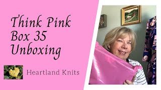 Think Pink Box 35 Unboxing