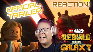 Darth Jar Jar!!!😱Lego Star Wars: Rebuild The Galaxy | Official Trailer Reaction - Xyelle Reacts