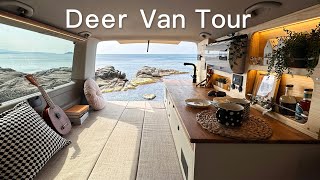 Deer Van | 福斯 VW T6 變身成擁有多種貼心功能的露營車