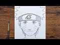 How to draw Naruto Uzumaki | Naruto step by step | easy naruto drawing tutorial