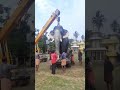 loading an elephant sculpture aanamaker aanamaker