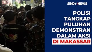 Demo Tolak Dinasti Politik Jokowi di Makassar Berakhir Ricuh, Puluhan Mahasiswa Diamankan