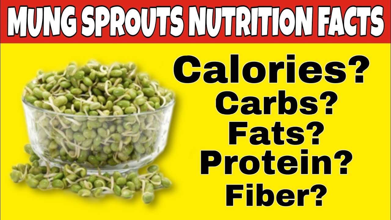 Nutrition Facts Of Mung Beans Sprouts || Health Benefits Of Mung Beans ...