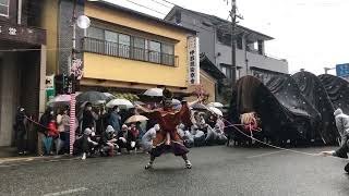 飯田お練り祭り　東野大獅子