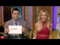 The Bachelor Ben Higgins & fiancee Lauren Bushnell Interview | Live with Kelly & Michael 2