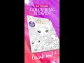 Winglings Flip Through | Colouring Heaven Special 91 Designs by Jasmine Becket-Griffith #shorts