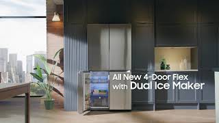 Samsung T9000 Food Center | Dual Ice Maker